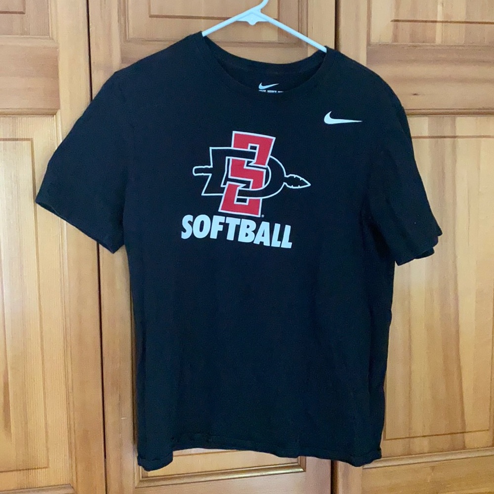 Nike SDSU Softball T-shirt. San Diego State